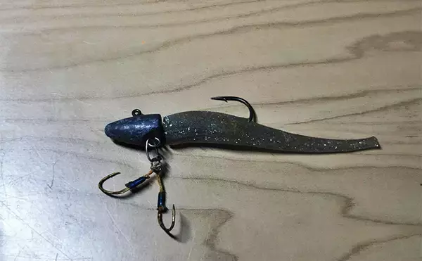 「堤防ルアーゲームでシーバス2桁キャッチ！ アシストフック付きワームに連続ヒット」の画像