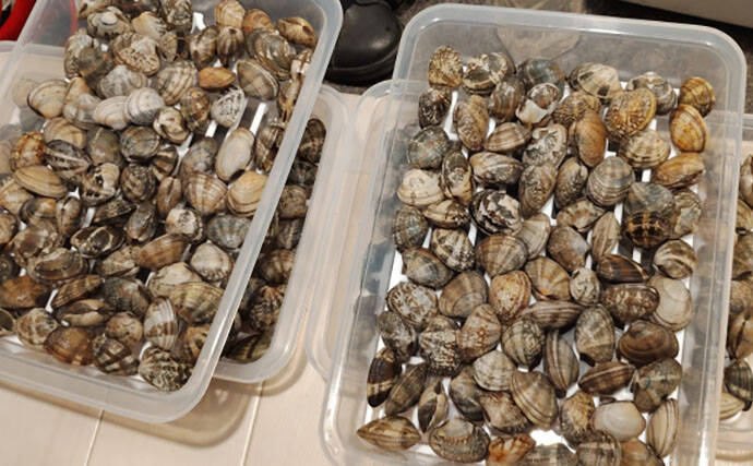 「釣り人的思考」でアサリ大量確保に成功！ 秘訣はアサリと人の考えを読むこと？