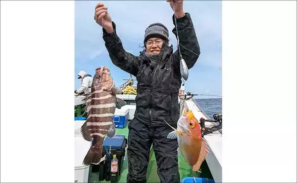 「良型チカメキントキでクーラー満タン！沖五目釣りが好調キープ【船釣り最新情報・福岡】」の画像