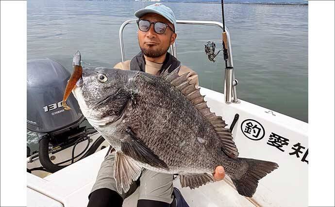 ボトムワインドで良型クロダイにマゴチが好反応中！【オフショアルアー釣果8選・愛知】