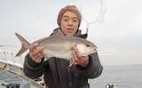 「相模湾の沖五目釣りでアジ11～39尾に2.4kgマダイ手中【洋征丸】カンパチ・マハタ・クロムツも登場」の画像9