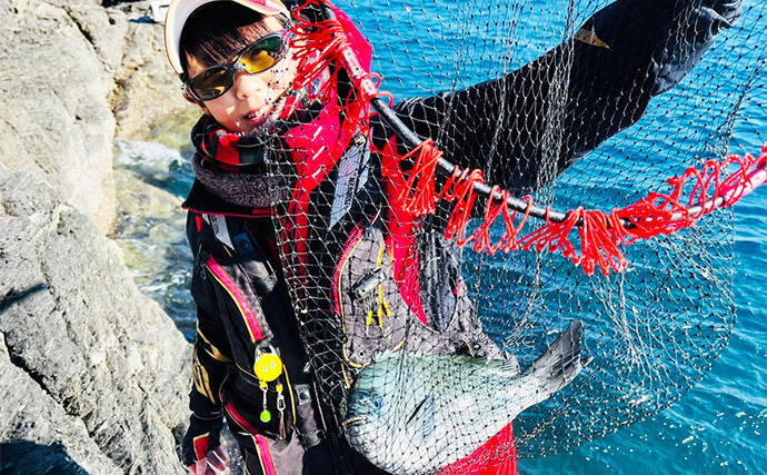 フカセ釣りで40cm級頭にクロ連打【大分・蒲江】サイズアップを狙う釣り方とは？