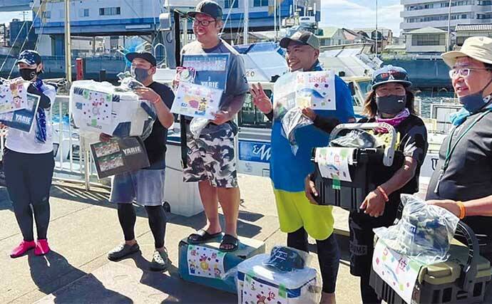 東京湾バチコンアジング大会に参加　43.6cmギガアジをキャッチ