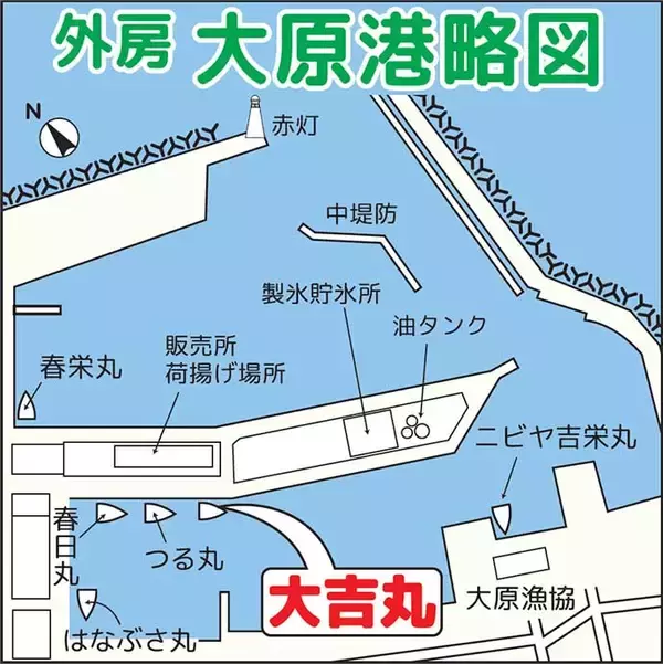 「全面解禁した大原沖ヒラメ釣りで2.5kg頭にトップは本命5尾手中【千葉・大吉丸】」の画像