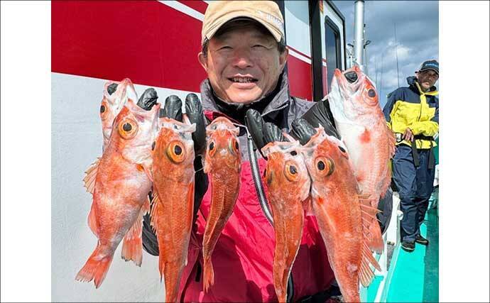 ジギングでもエサでもアカムツが連発中！【船釣り釣果速報8選・北陸】