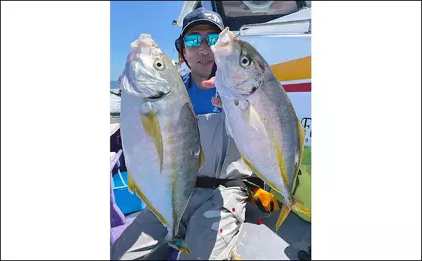 「関東エリアの【船釣り特選釣果】アジとのリレー船でタチウオにサワラ好捕」の画像