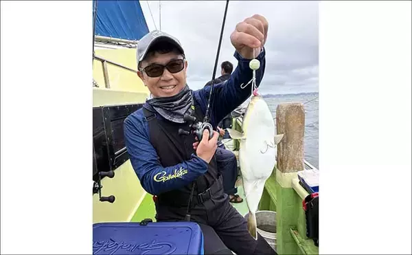 「東京湾の「湾フグ釣り」でショウサイフグを好捕【新明丸】速潮で難易度アップ」の画像