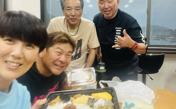 宮之浦の磯でのフカセ釣りで40cm級クロが連発！【長崎・丸銀釣りセンター】月例会で好釣果