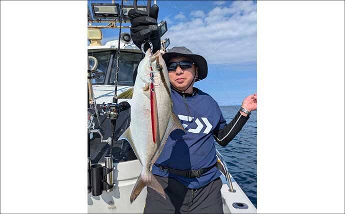 【沖釣り釣果速報】浦島礁のジャンボメダイ船が好調！船中12匹の好実績（福井）