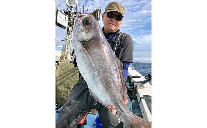 【沖釣り釣果速報】浦島礁のジャンボメダイ船が好調！船中12匹の好実績（福井）