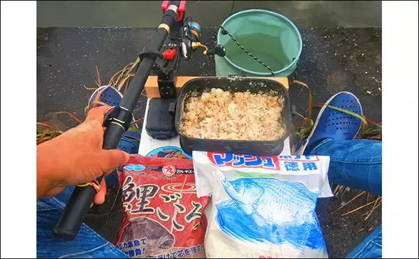 「淡水五目釣りで91cm大型ゴイを手中【常陸利根川】ダントウボウとアメナマは連発」の画像