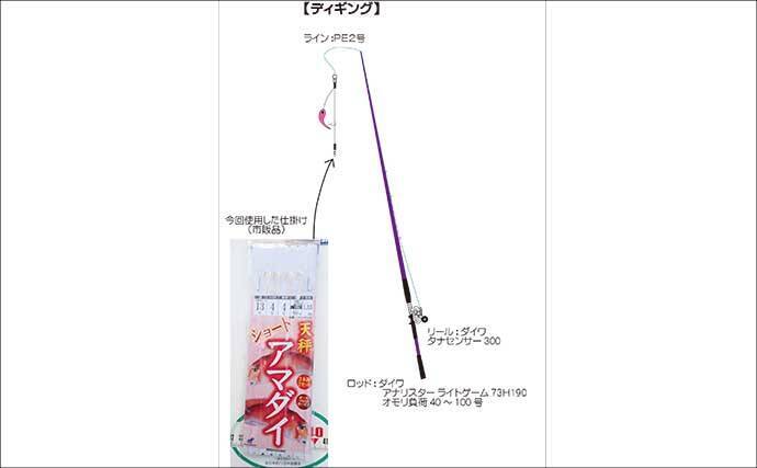 沼津沖ボート釣りでシロアマダイを狙う【静岡】 置き竿にアタリ連発の不思議