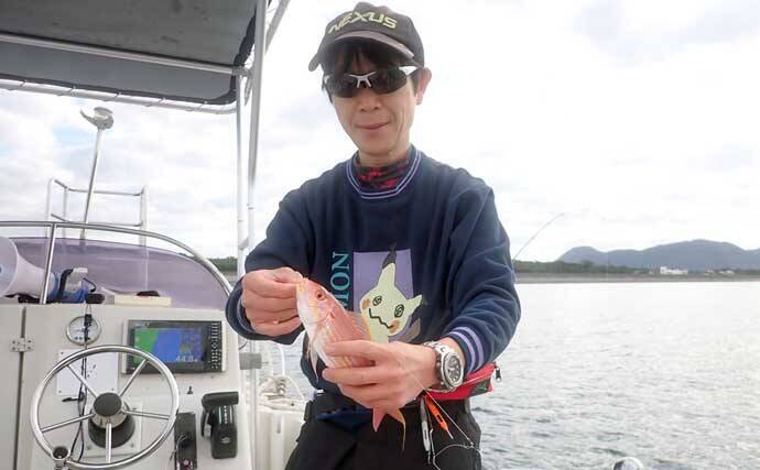 沼津沖ボート釣りでシロアマダイを狙う【静岡】 置き竿にアタリ連発の不思議