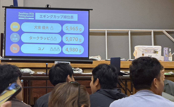 全国の強豪が集結『対馬エギングサミット2026』参戦記　強風下で春の大型アオリイカを追う