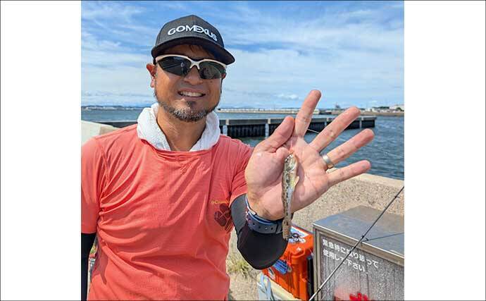 「上げ潮に連発！」碧南海釣り広場のハゼ釣りで夫婦合わせて39匹キャッチ【愛知】