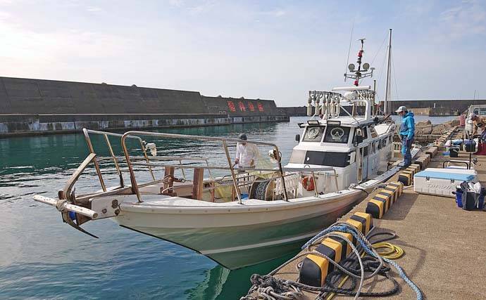 タイラバ＆ジギング釣行で良型マダイにブリにシーバス好捕【福井・HOZAN】