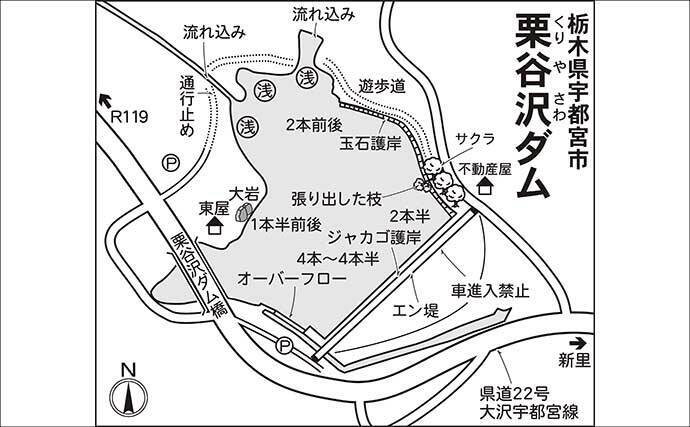 今週のヘラブナ推薦釣り場2025【栃木・栗谷沢ダム】