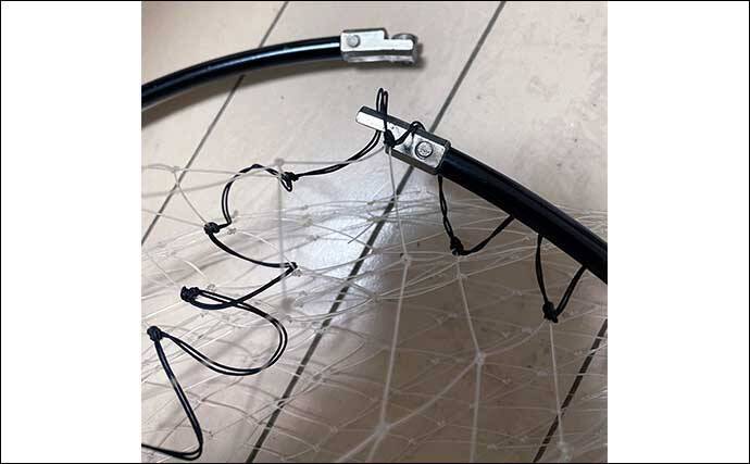 大阪湾奥ライトゲーム釣行でバチ発見もサカナ無反応　タモ破損で心も折れた？