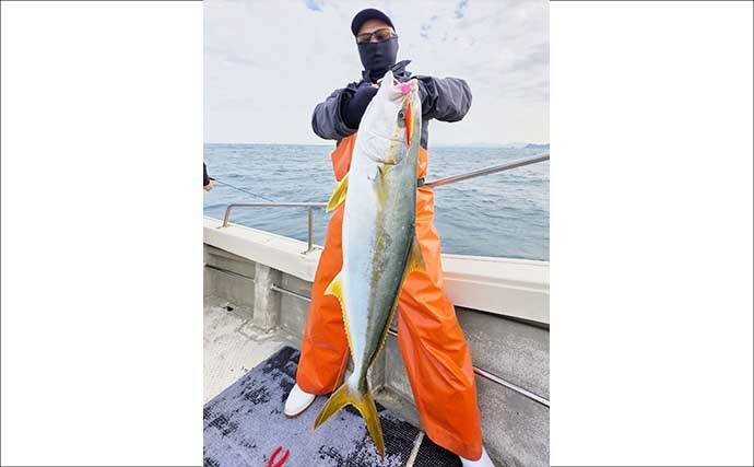 【沖釣り釣果速報】響灘のジギング船で良型ヒラマサ7kg級浮上！ブレードジグにヒット（福岡）