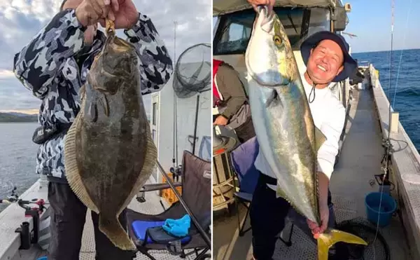 「関西エリアの【船釣り特選釣果】ジギング船で11.6kg特大ブリ＆70cm大ダイ続々浮上！」の画像