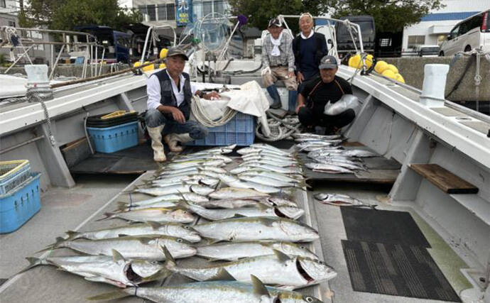【釣果速報】落とし込み釣りでブリにヒラメにサワラに根魚と多彩（福岡）