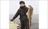 「東京湾の船マゴチ釣りで54cm頭に釣る人5尾【新明丸】エサはサイマキエビ」の画像5