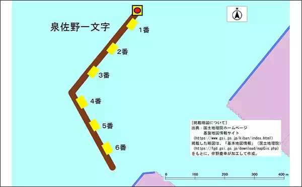 「『泉佐野一文字』での落とし込み釣りでカンダイ2匹を手中【大阪】本命チヌは不発」の画像