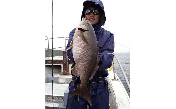 【沖のルアー釣果速報】ジギング＆タイラバで7kg超マダイを頭に多彩な魚種がヒット（福岡・長崎）