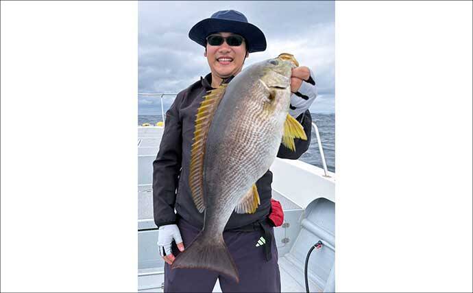 【沖のルアー釣果速報】ジギング＆タイラバで7kg超マダイを頭に多彩な魚種がヒット（福岡・長崎）