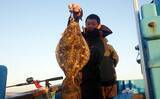「全面解禁後の鹿島沖ヒラメ釣りで本命の他マゴチにタチウオで好土産【茨城】」の画像1