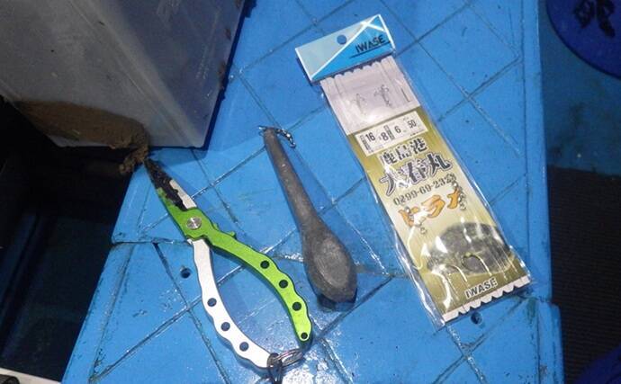 全面解禁後の鹿島沖ヒラメ釣りで本命の他マゴチにタチウオで好土産【茨城】