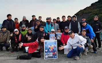 「ティップランエギングなつきちカップ」が開催　参加費一部はアオリイカ産卵床設置のために寄付