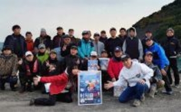 「ティップランエギングなつきちカップ」が開催　参加費一部はアオリイカ産卵床設置のために寄付