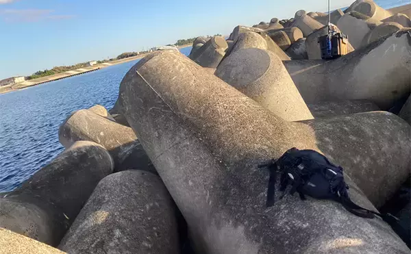「穴釣りで26cm頭に良型カサゴを連打！【三重】釣った魚の内蔵をエサにしたら大正解だった」の画像
