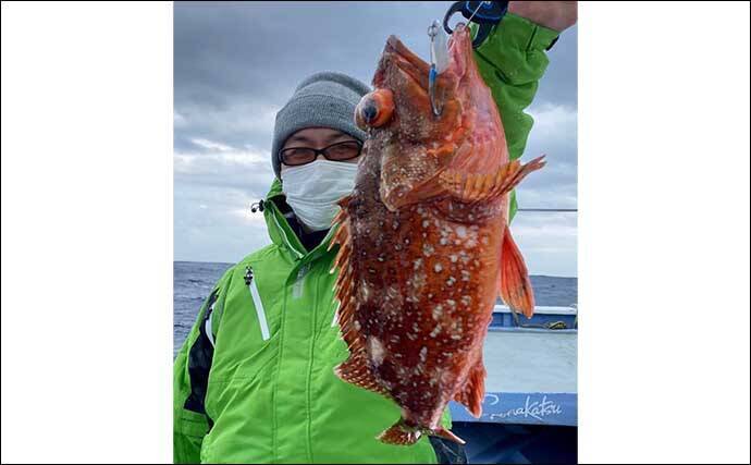 今週の 船釣り情報 特選釣果 冬の定番 美味しい根魚 が続々 22年1月27日 エキサイトニュース