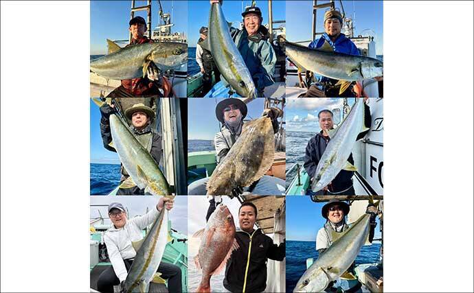 【沖釣り釣果速報】ヒラマサ7kg頭に船中60尾超！玄界灘の落とし込み釣りが最盛期（福岡）