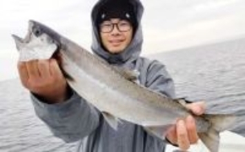 琵琶湖レイクトローリングでビワマス10匹好捕！【滋賀】50cm迫る良型連発