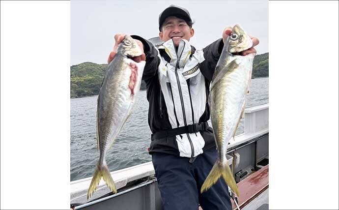 40〜50cmの関アジ&関サバが好ヒット中！【船釣り最新情報5選・大分／熊本】