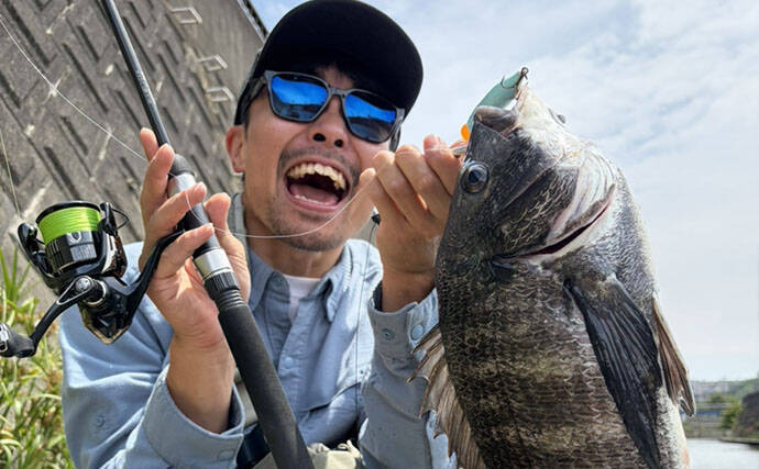 湘南河川トップゲームでまさかのヒラスズキがヒット【神奈川】大量の見えチヌは意外と難敵？