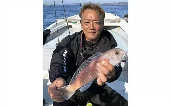 「和歌山沖のアマダイ釣りで45cm超え登場！　浅場攻略で良型続出」の画像