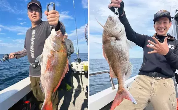 「丹後エリアの【ディープタイラバ】秋の陣に熱視線　青物混じりで大ダイ連発も」の画像