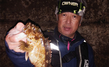 夜の堤防でアラカブが連発！【熊本・三角】電気ウキと虫ヘッド2種の仕掛けで挑戦