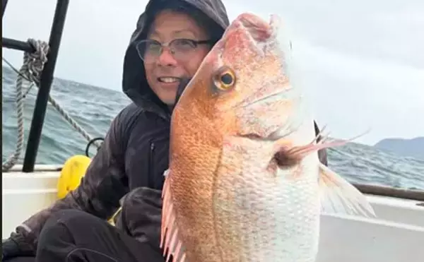 【沖釣り釣果速報】玄界灘のタイラバで良型マダイ連発！60cm級交じり船中43尾と爆釣（福岡）