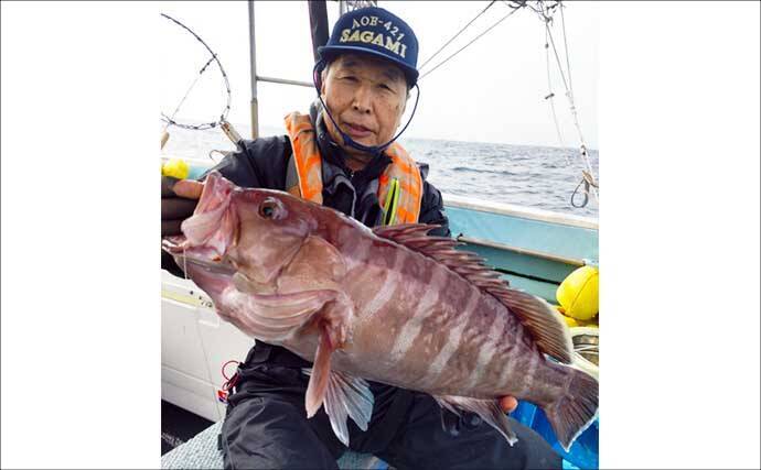 【沖釣り釣果速報】玄界灘のタイラバで良型マダイ連発！60cm級交じり船中43尾と爆釣（福岡）
