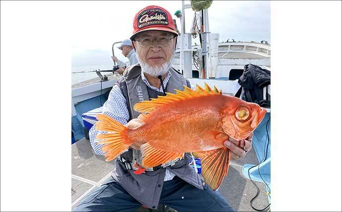 【沖釣り釣果速報】玄界灘のタイラバで良型マダイ連発！60cm級交じり船中43尾と爆釣（福岡）