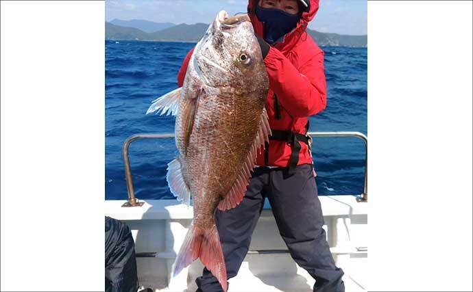 「乗っ込みの大型マダイ浮上！」タイラバで数型ともに狙い目【沖のルアー釣果速報12選・三重】