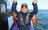 「船カサゴ釣りシーズン好スタート！嬉しいゲスト交じりに良型顔出し【釣友丸・茨城】」の画像1