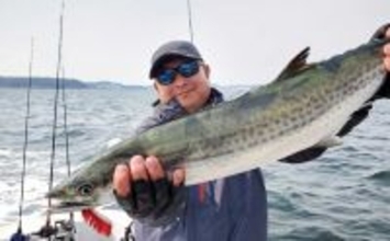 東京湾で80cm級「極太」サワラがヒット！【けやき丸】エギングにはシリヤケイカが好反応