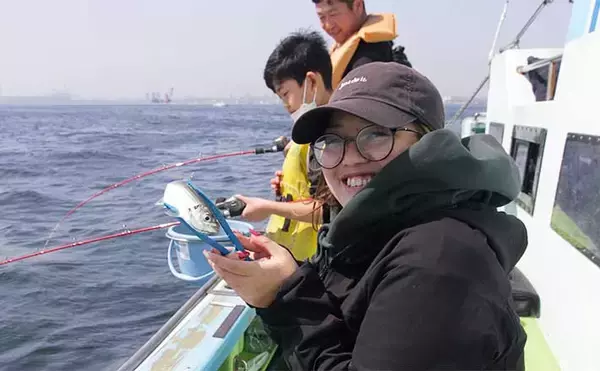 東京湾LT（ライトタックル）アジ船で半日で100尾超え【横浜・黒川本家】