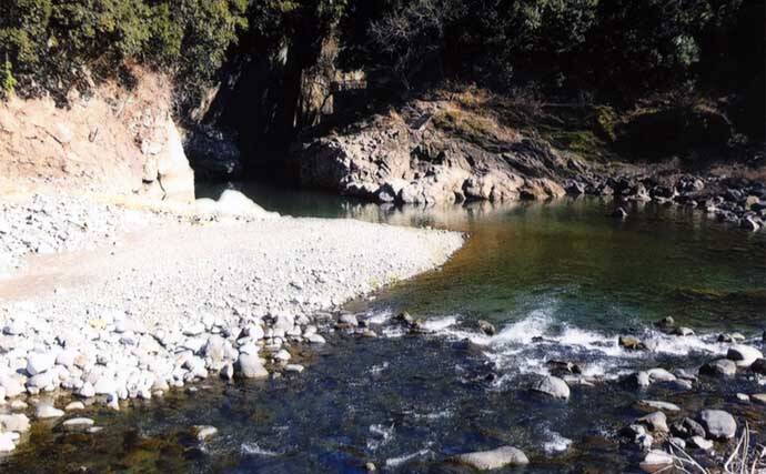 渓流釣り河川ポイント紹介2024：桂川水系（山梨）当たりなければ川虫採取を